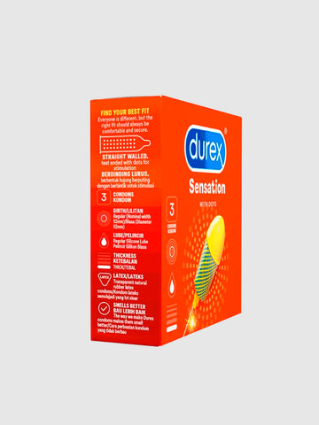 Durex Sensation Dotted 3-Pack